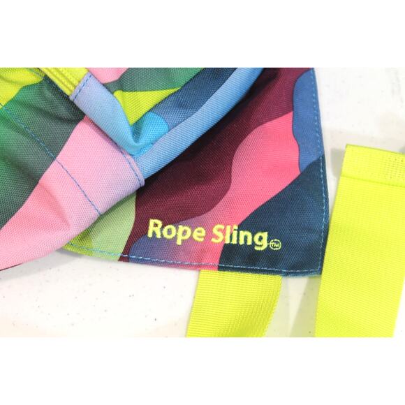 Kavu Crossbody Backpack Beach Hiking Rope Sling Bag Multicolor Mountain Fade - Picture 7 of 16